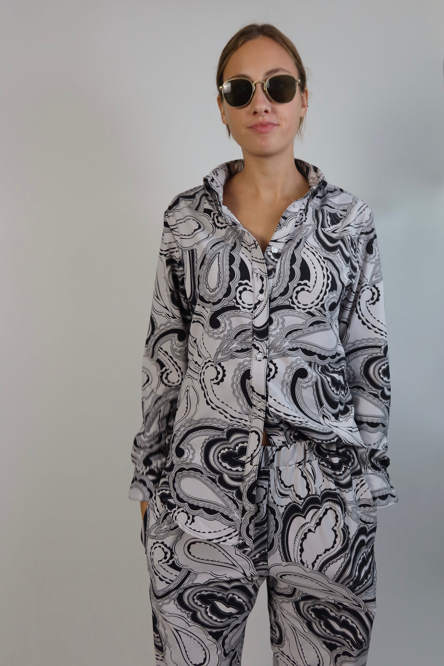 Mono Paisley Top