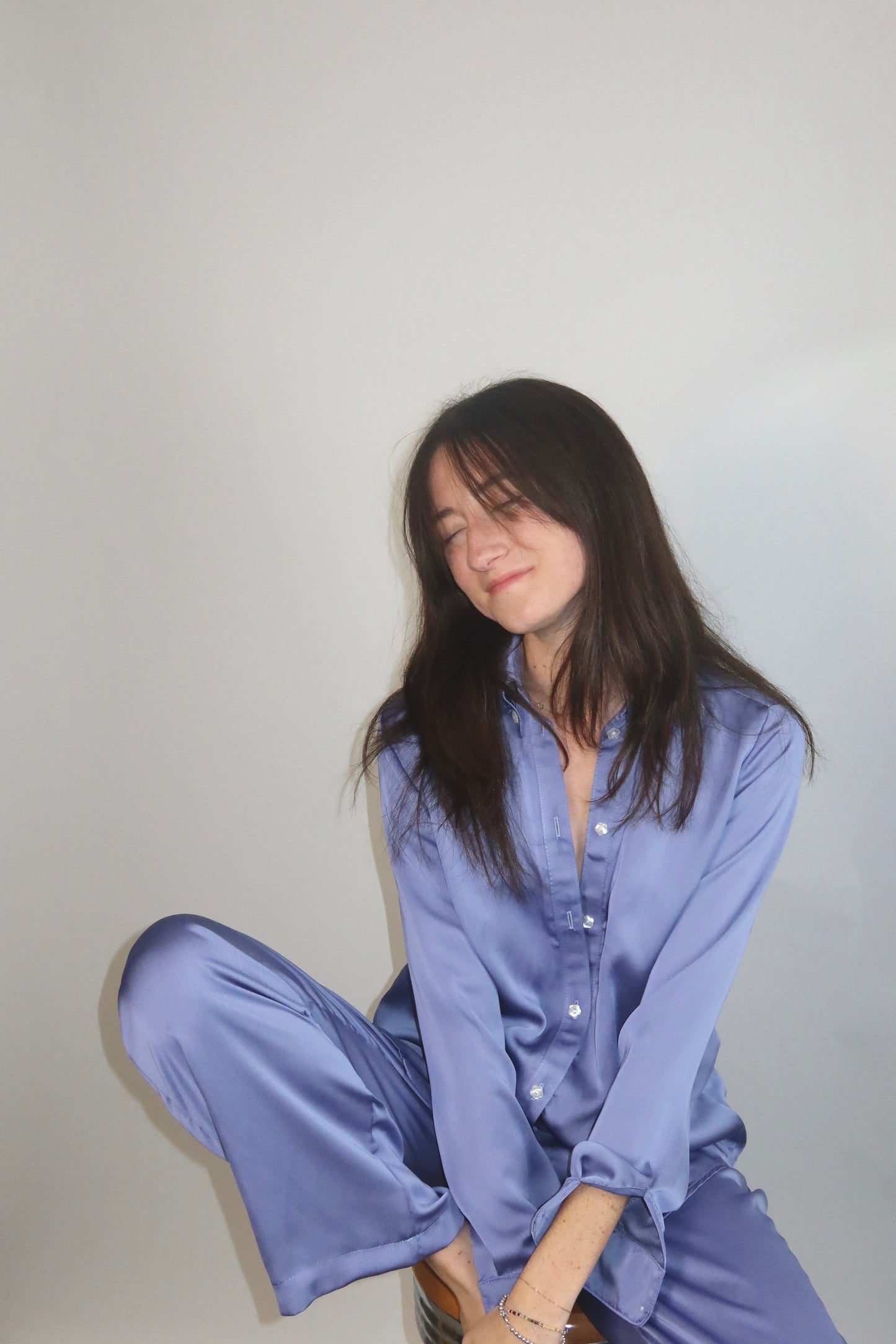 Periwinkle Luster Top