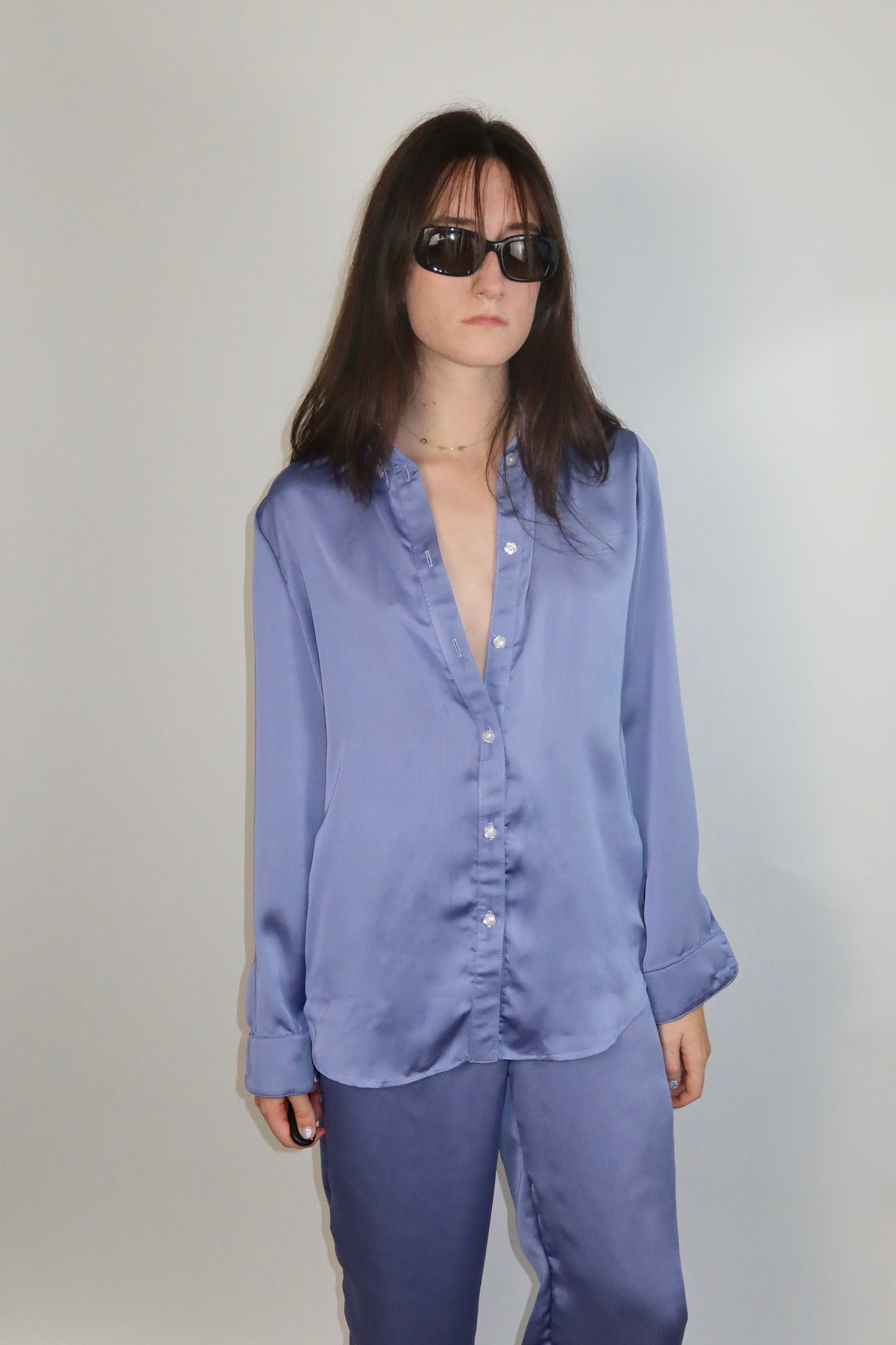 Periwinkle Luster Top