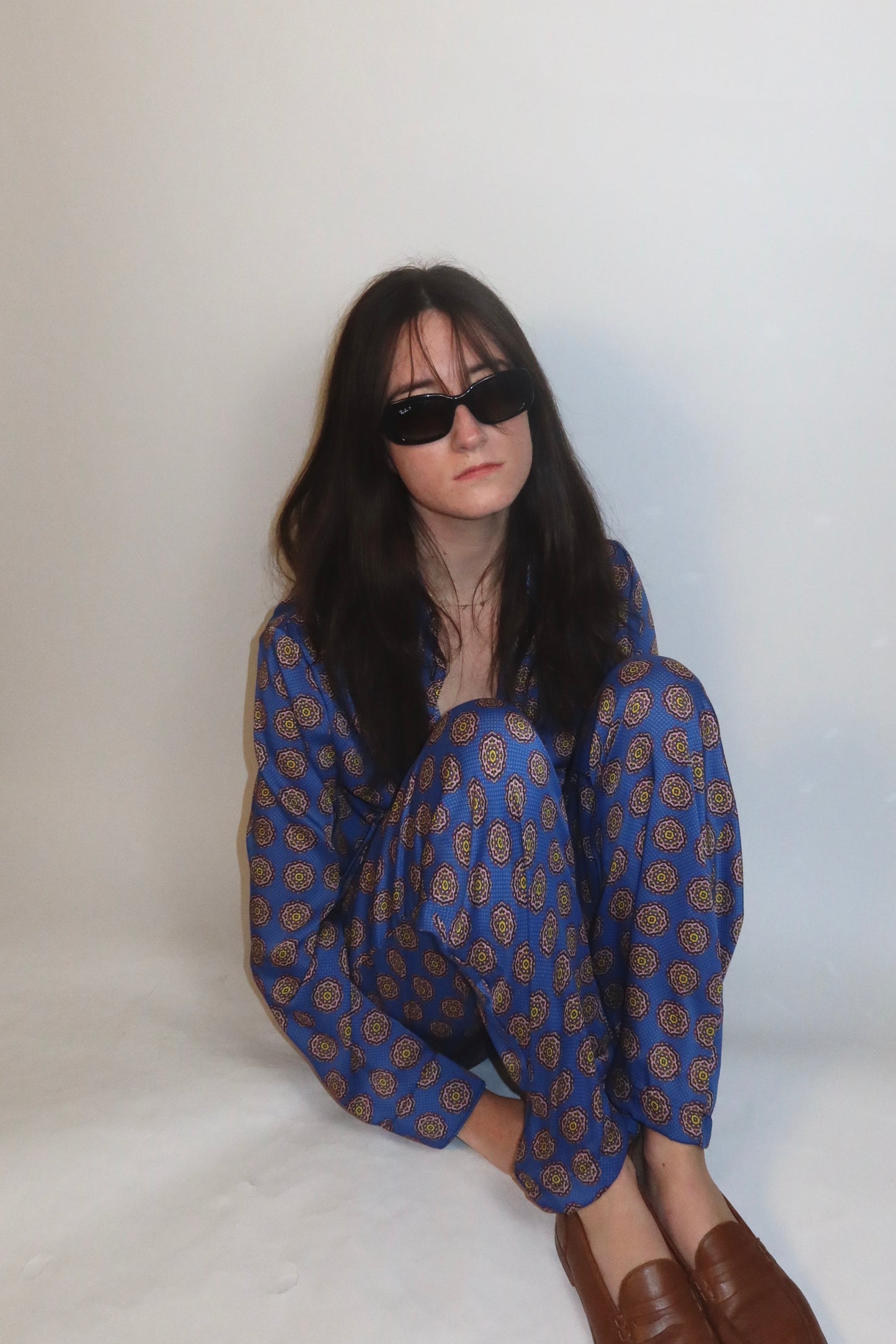 Blue Mandala Bottoms