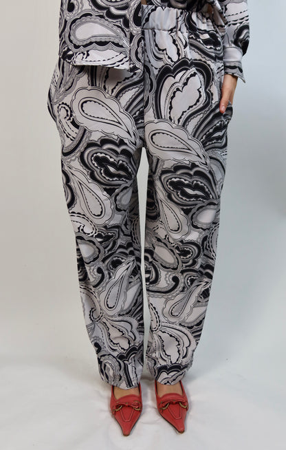 Mono Paisley Bottoms