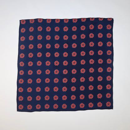 Red Navy Poppies Scarf